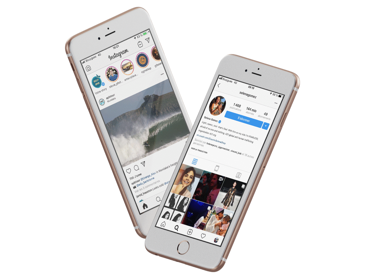 Application Instagram